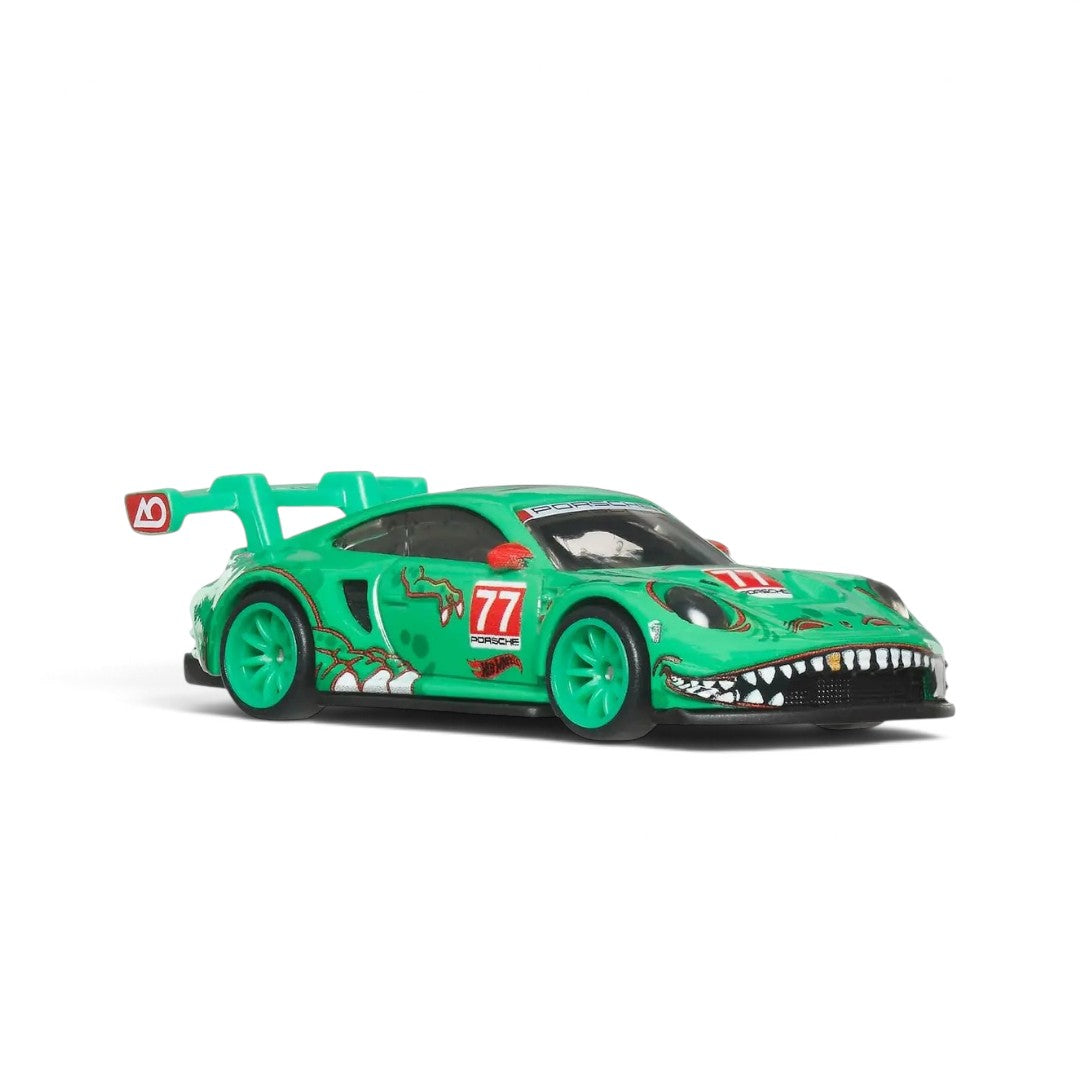 Hot Wheels 1:64 Premium Team Transport Porsche 911 GT3 R (992) Rexy & Fleet Flyer – #97