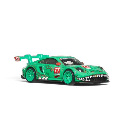 Hot Wheels 1:64 Premium Team Transport Porsche 911 GT3 R (992) Rexy & Fleet Flyer – #97