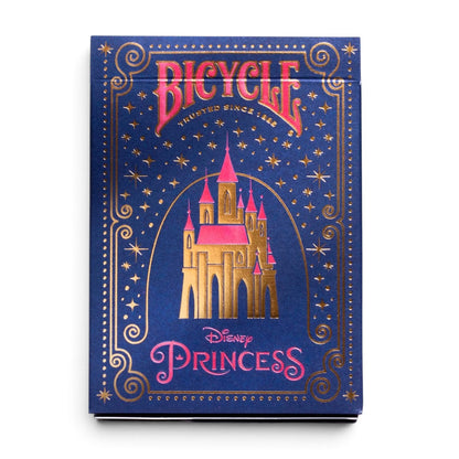 Bicycle Disney Princess Playing Cards – Collectible Deck with Air-Cushion Finish & Foil Castle Box, Colour May Vary