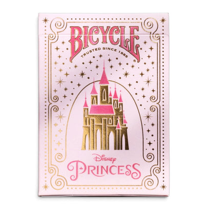 Bicycle Disney Princess Playing Cards – Collectible Deck with Air-Cushion Finish & Foil Castle Box, Colour May Vary