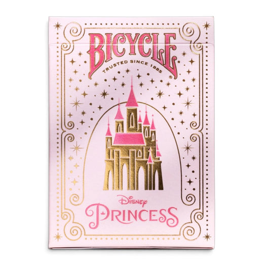 Bicycle Disney Princess Playing Cards – Collectible Deck with Air-Cushion Finish & Foil Castle Box, Colour May Vary