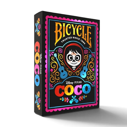 Bicycle Disney Pixar Coco Playing Cards – Collectible Deck with Holographic Foil Box & Air-Cushion Finish