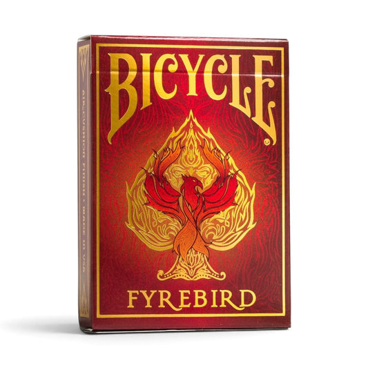 Bicycle Fyrebird Playing Cards – Poker Size Deck with Air-Cushion Finish