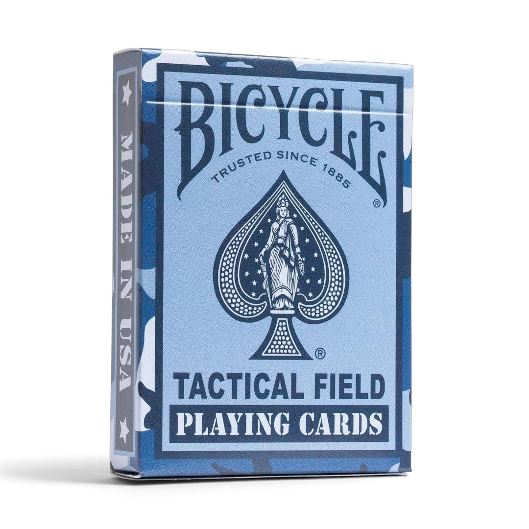Bicycle Tactical Field Playing Cards – Poker Size Deck with Air-Cushion Finish, Assorted Colour