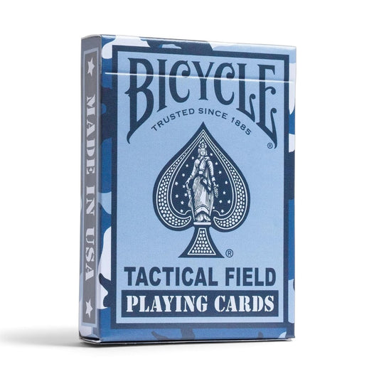 Bicycle Tactical Field Playing Cards – Poker Size Deck with Air-Cushion Finish, Assorted Colour