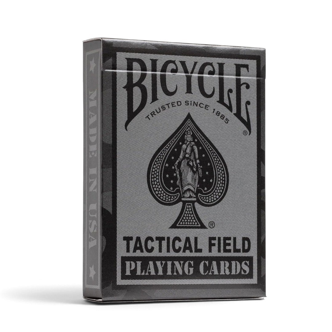 Bicycle Tactical Field Playing Cards – Poker Size Deck with Air-Cushion Finish, Assorted Colour
