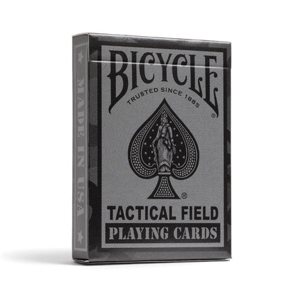 Bicycle Tactical Field Playing Cards – Poker Size Deck with Air-Cushion Finish, Assorted Colour