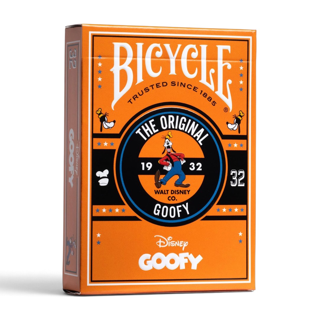 Bicycle Disney Classic Goofy Playing Cards – Poker Deck with Air-Cushion Finish