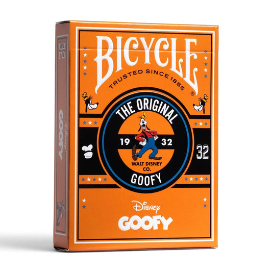 Bicycle Disney Classic Goofy Playing Cards – Poker Deck with Air-Cushion Finish