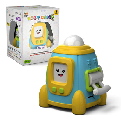 Zephyr Baby Lingo Pro English–Hindi Talking Flash Card Learning Toy, 6 Months+