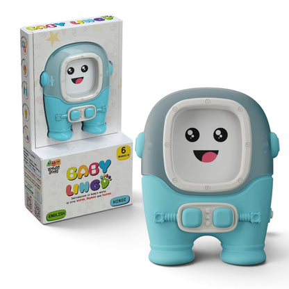 Zephyr Baby Lingo English–Hindi Talking Flash Card Toy with Lights & Music, 6 Months+