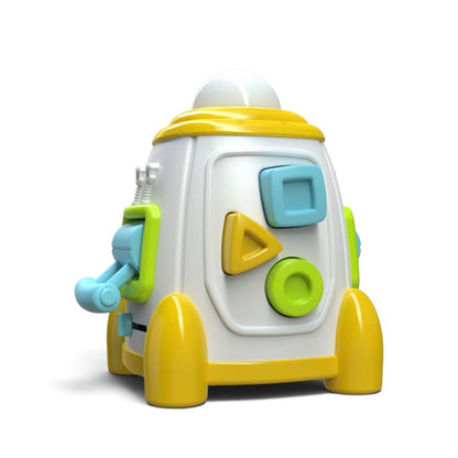 Zephyr Learning Steps Spaceship Shape Sorter Baby Activity Toy, 6 Months+