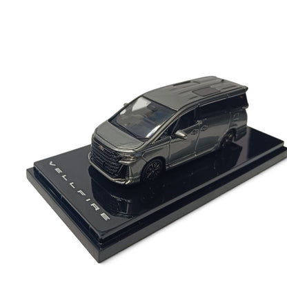 Hobby Japan 1:64 Toyota Vellfire Z Premier Hybrid (H40W) Genuine Options Precious Metal Die-Cast Model – Precious Metal | HJ642077CGM