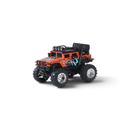 TRASPED HG4-525 Mini RC Off-Road Rock Crawler Truck – Metal Body, 2.4GHz Remote & App Control, LED Lights