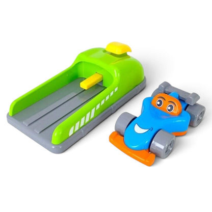 Zephyr The Unbreakables My First Launcher – Push-Button Toy Car & Launcher Set, Ages 1+