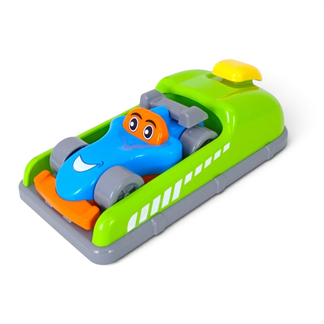Zephyr The Unbreakables My First Launcher – Push-Button Toy Car & Launcher Set, Ages 1+