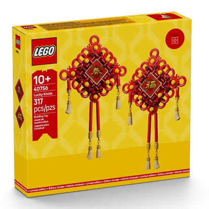 LEGO 40756 Lucky Knots Limited Edition Building Set, 317 Pieces, Lunar New Year Decorations, Ages 10+