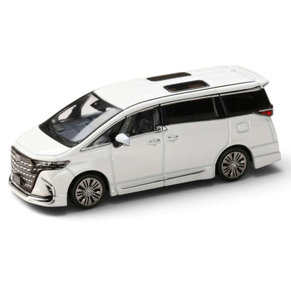 Hobby Japan 1:64 Toyota Alphard Z (H40W) Genuine Options – Platinum White Pearl Mica | HJ642078CW