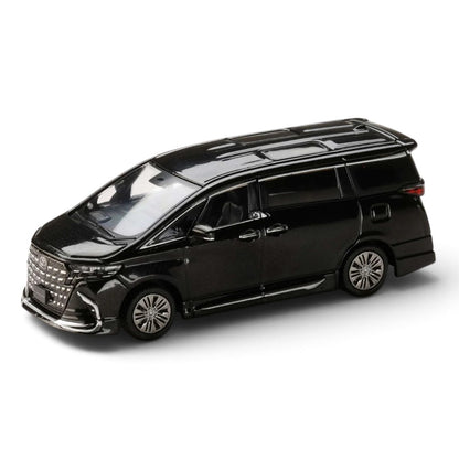 Hobby Japan 1:64 Toyota Alphard Z (H40W) Black Die-Cast Model with Display Case | HJ642078CBK