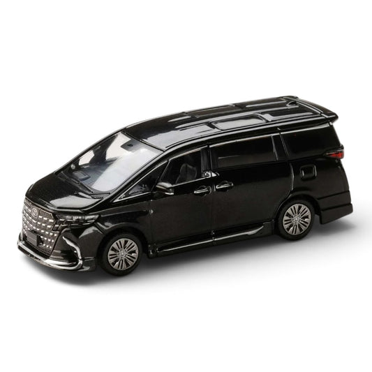 Hobby Japan 1:64 Toyota Alphard Z (H40W) Black Die-Cast Model with Display Case | HJ642078CBK