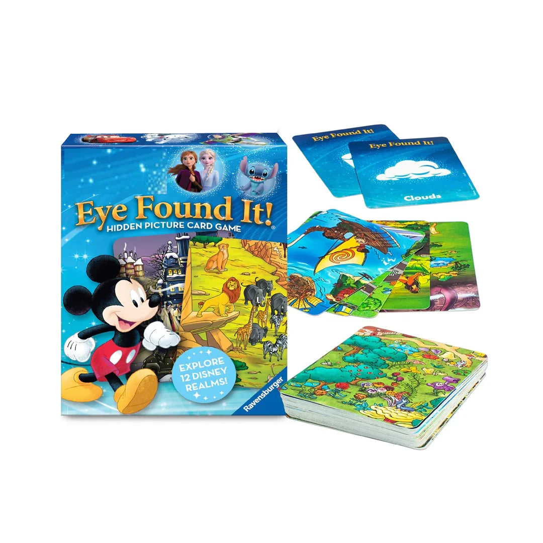 World of Disney Eye Found It Card Game – Fun Hidden Picture Game for Kids & Families - Jaiman Toys