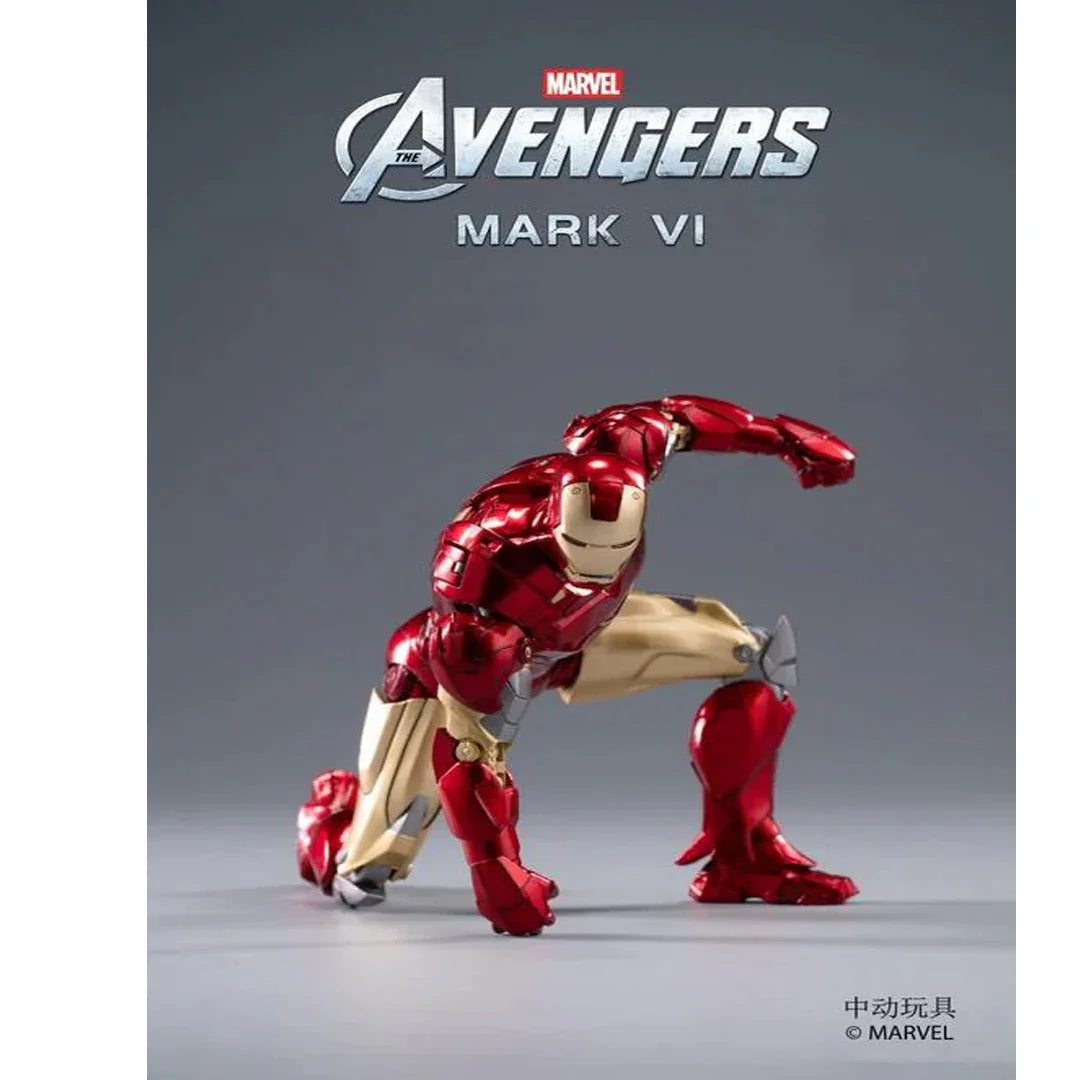 ZD Toys Iron Man Mark VI Action Figure – Avengers Series (6.5") - Jaiman Toys