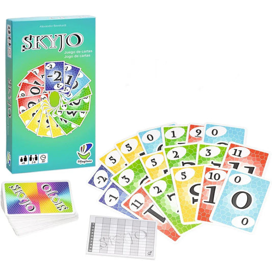 Skyjo – Fun Strategy Card Game for Kids & Adults | Ages 8+ - Jaiman Toys
