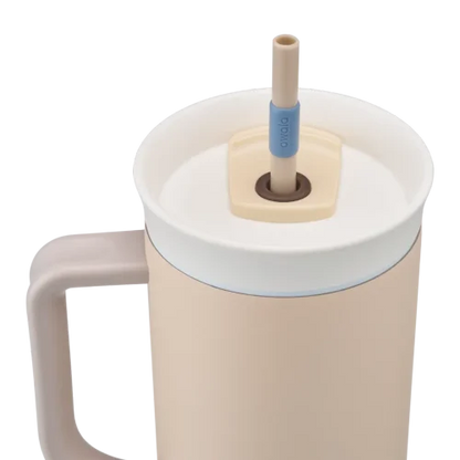 Owala FreeSip 40oz (1.18L) Insulated Tumbler with Handle & Straw | Stainless Steel Travel Mug