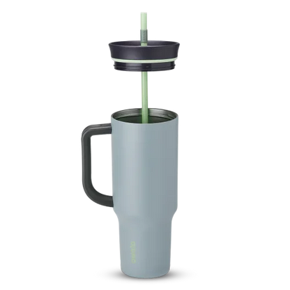Owala FreeSip 40oz (1.18L) Insulated Tumbler with Handle & Straw | Stainless Steel Travel Mug