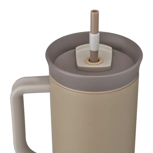Owala FreeSip 40oz (1.18L) Insulated Tumbler with Handle & Straw | Stainless Steel Travel Mug