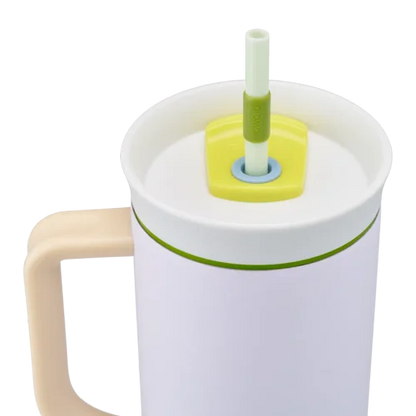 Owala FreeSip 40oz (1.18L) Insulated Tumbler with Handle & Straw | Stainless Steel Travel Mug