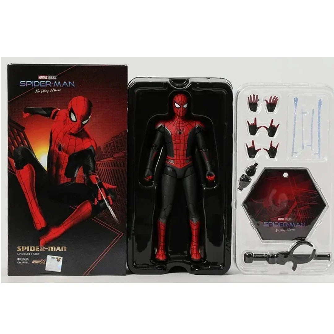 ZD Toys 1/10 Spider-Man No Way Home Upgraded Suit Action Figure – 7” Marvel Studios Collectible - 1913-03 - Jaiman Toys
