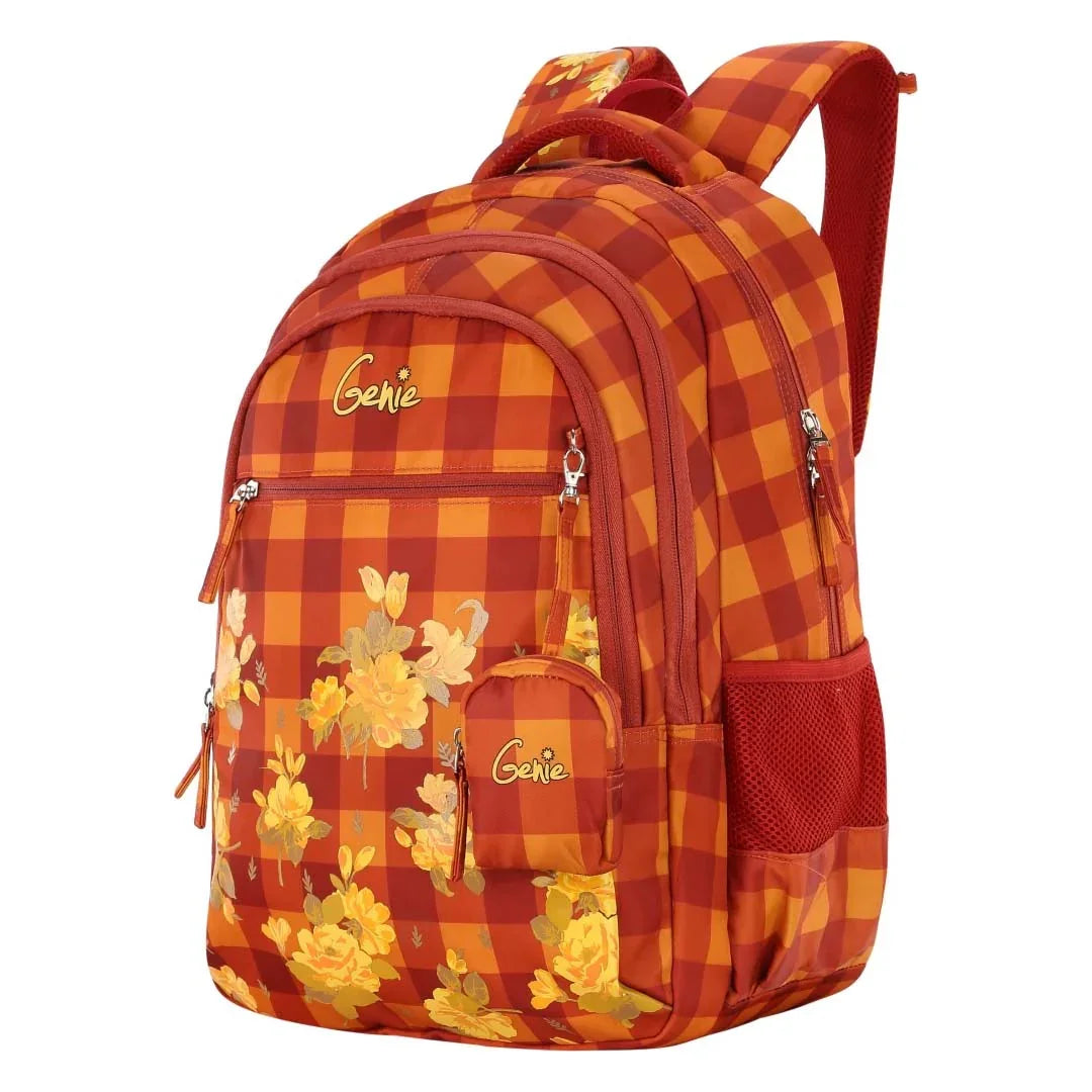Genie Primrose Orange 36 L Backpack Waterproof Backpack (Orange, 36 L) - Jaiman Toys