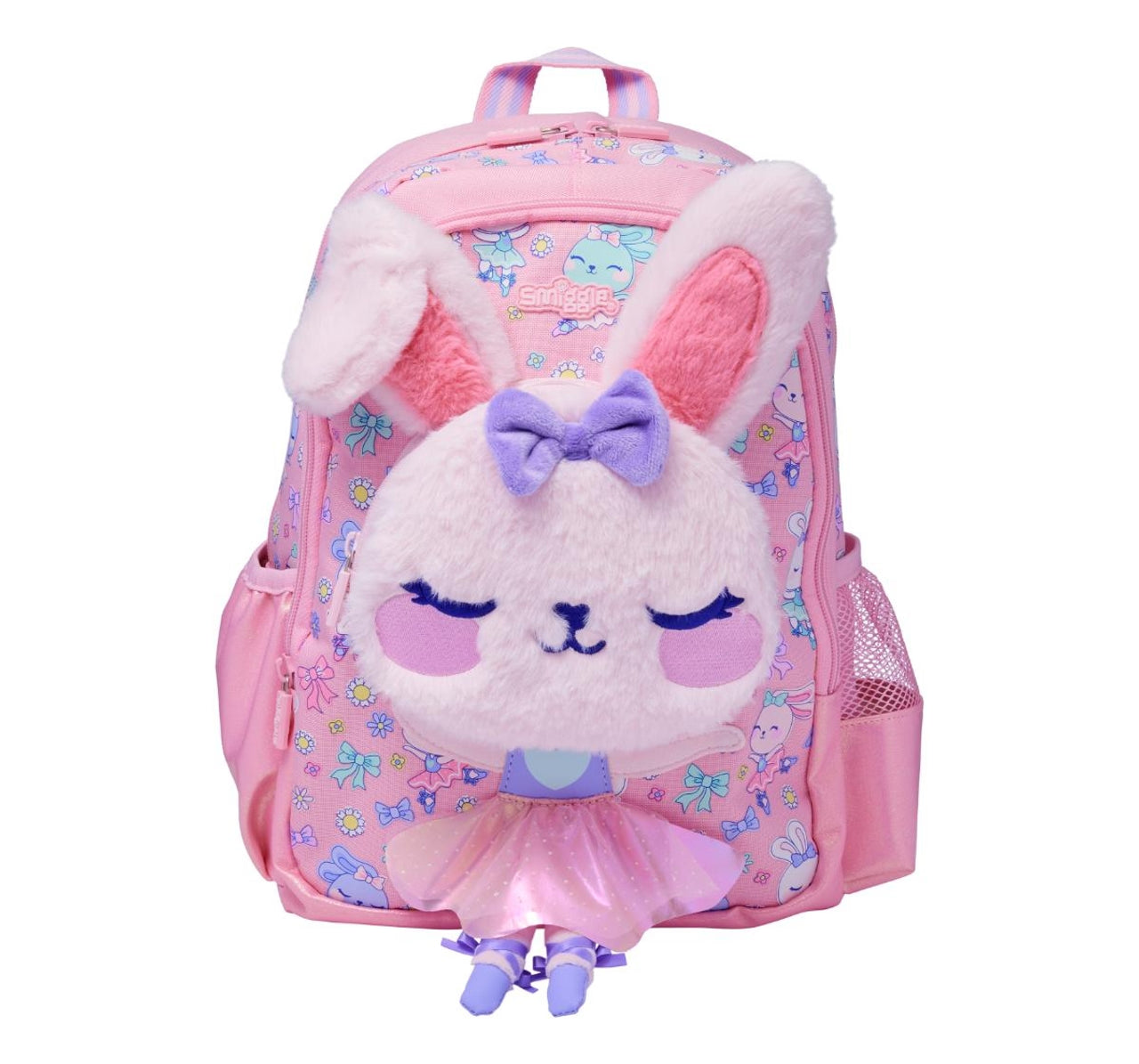 Smiggle Playtime Junior Character Backpack Pink for Kids 3 Years+