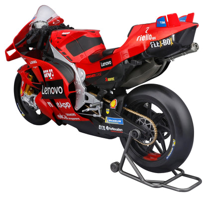 Maisto 1:18 Ducati Desmosedici GP 2024 No. 1 Francesco Bagnaia Die-Cast Motorcycle Model with Display Stand