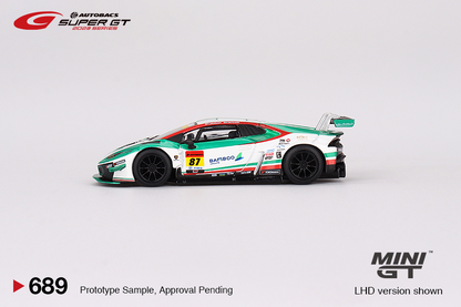 Mini GT Lamborghini Huracan GT3 EVO2 87 – 1:64 Scale Die-Cast Model