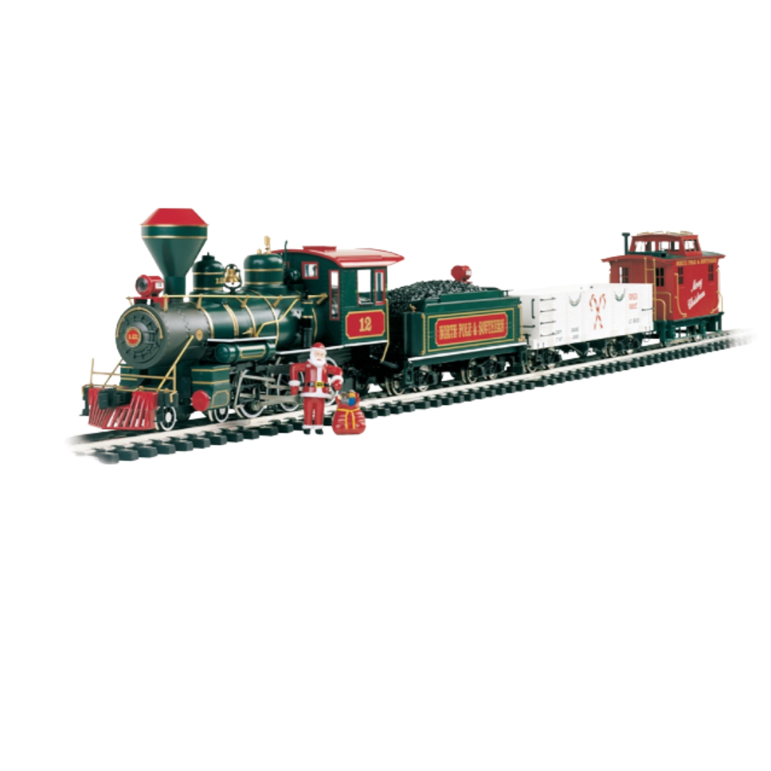Bachmann Trains - Night Before Christmas Ready To Run Electric Train Set - Large "G" Scale