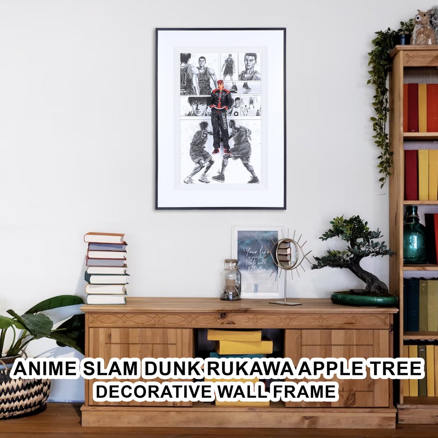 Anime Slam Dunker Ryukawa Mapple Three Dimensional Wall Decorative Frames,