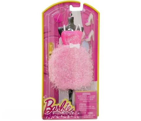 "Barbie Sparkle  Iridescent Glitter Glam with Puffy Tassel Flair"