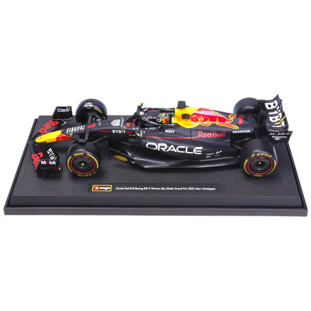Bburago 1:24 Red Bull Racing RB19 2023 – #1 Max Verstappen Formula 1 Diecast Car Model