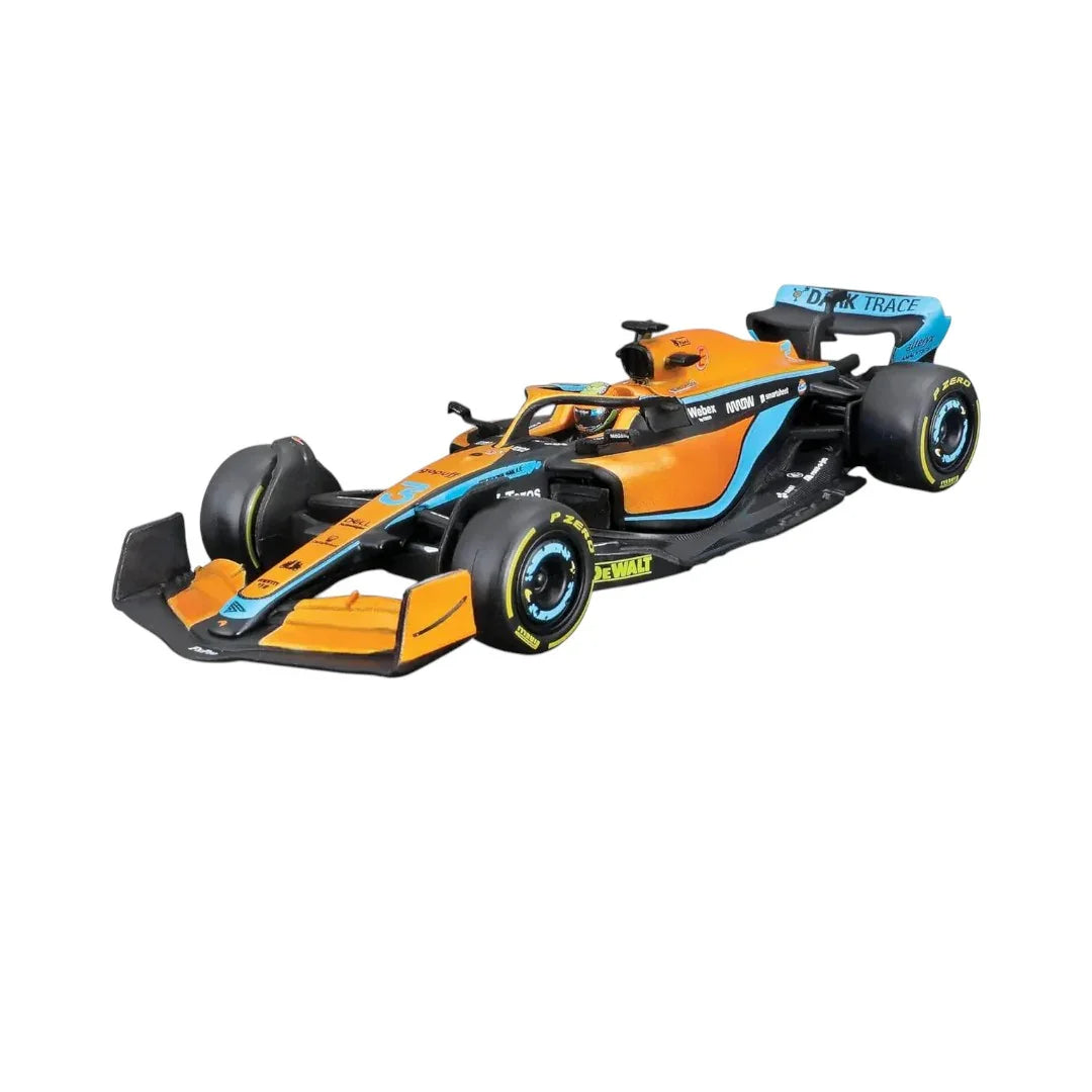 Bburago 1:43 McLaren MCL36 #3 Ricciardo 2022 – Diecast Model with Case