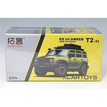 XCARTOYS 1:64 Tank 300 Off-Road SUV Diecast | Desert Yellow | T2-51