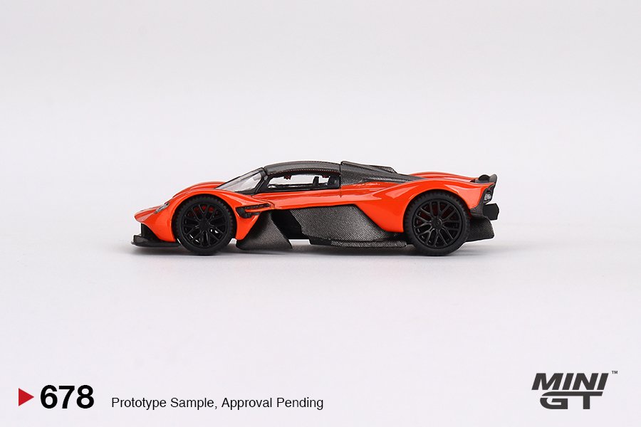 "Aston Martin Orange 1:64 Scale Model Car – Premium Diecast