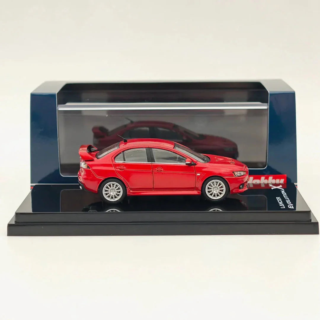 Hobby Japan 1:64 Mitsubishi Lancer EVO X Red Metalic HJ641053AR