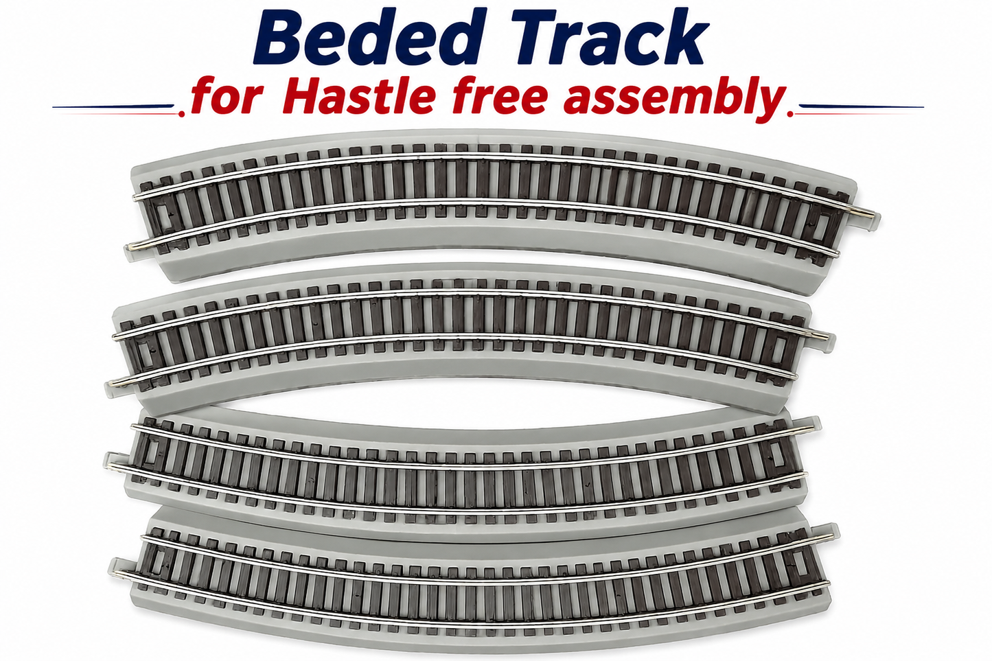 HANFIY 66110A - DDT DIESEL SET - HO Scale 1:87 Electric Train Set with Metal Circular Track & Controller –  Railway Model Kit (100cm Loop)