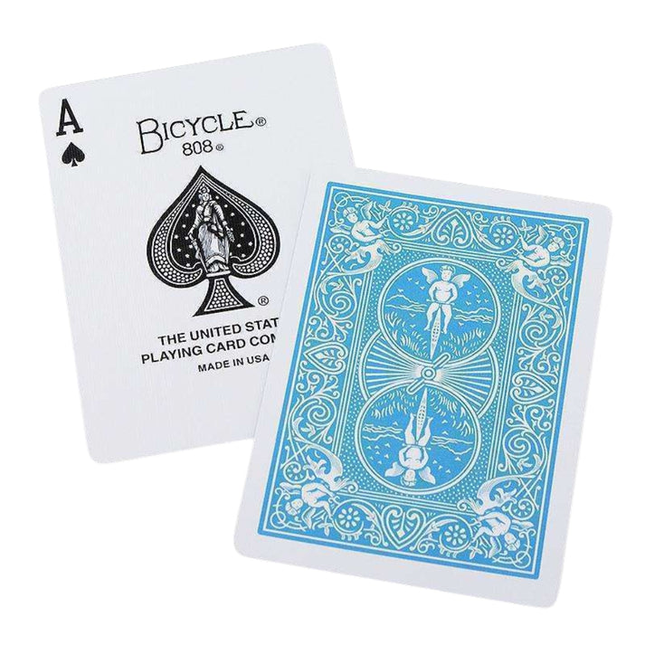 Bicycle Color Series #2 Breeze Playing Cards – Light Blue Rider Back Deck with Air-Cushion Finish