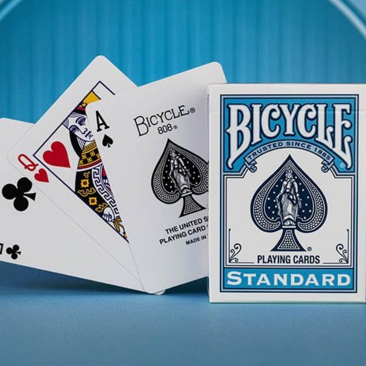 Bicycle Color Series #2 Breeze Playing Cards – Light Blue Rider Back Deck with Air-Cushion Finish