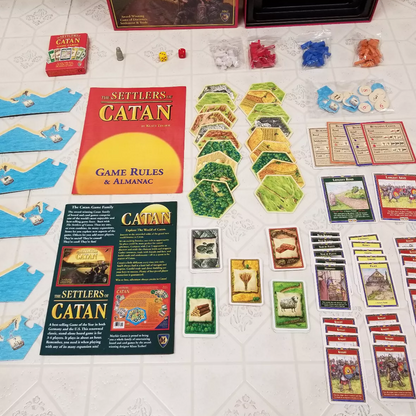 The Settlers of Catan 3061 Boardgame Mayfair Games Complete Board Game