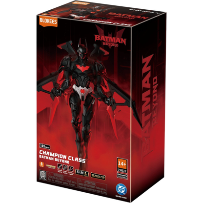 Blokees Champion Class Batman Beyond Building Kit | 123-Piece DC Collectible Model Set | 1:12 Scale Action Figure