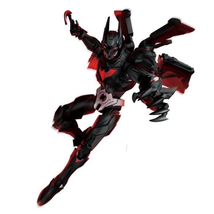 Blokees Champion Class Batman Beyond Building Kit | 123-Piece DC Collectible Model Set | 1:12 Scale Action Figure